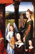 Hans Memling The Donne Triptych oil painting on canvas